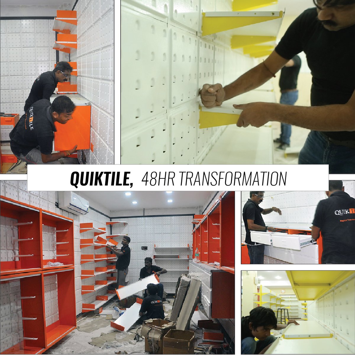 GlueDesignIndia's tweet photo. Quiktile Nextgen retail transfomrs not just your store, but your business #quiktile https://t.co/6xFiK0RPsX
