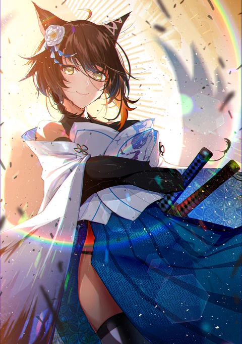 仕事に追われてる間に何やらフミ様が危篤らしいので浄化に貢献しよう

既存絵ですまぬぁ
 #フミ様浄化しろ 