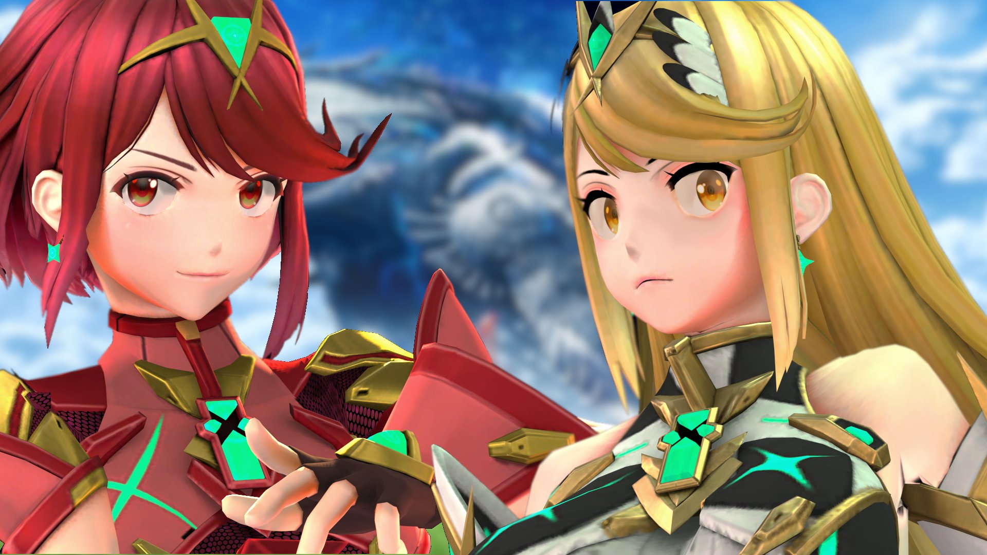Hero on Twitter: The girls are here! Big fan of Xenoblade. So noooow 