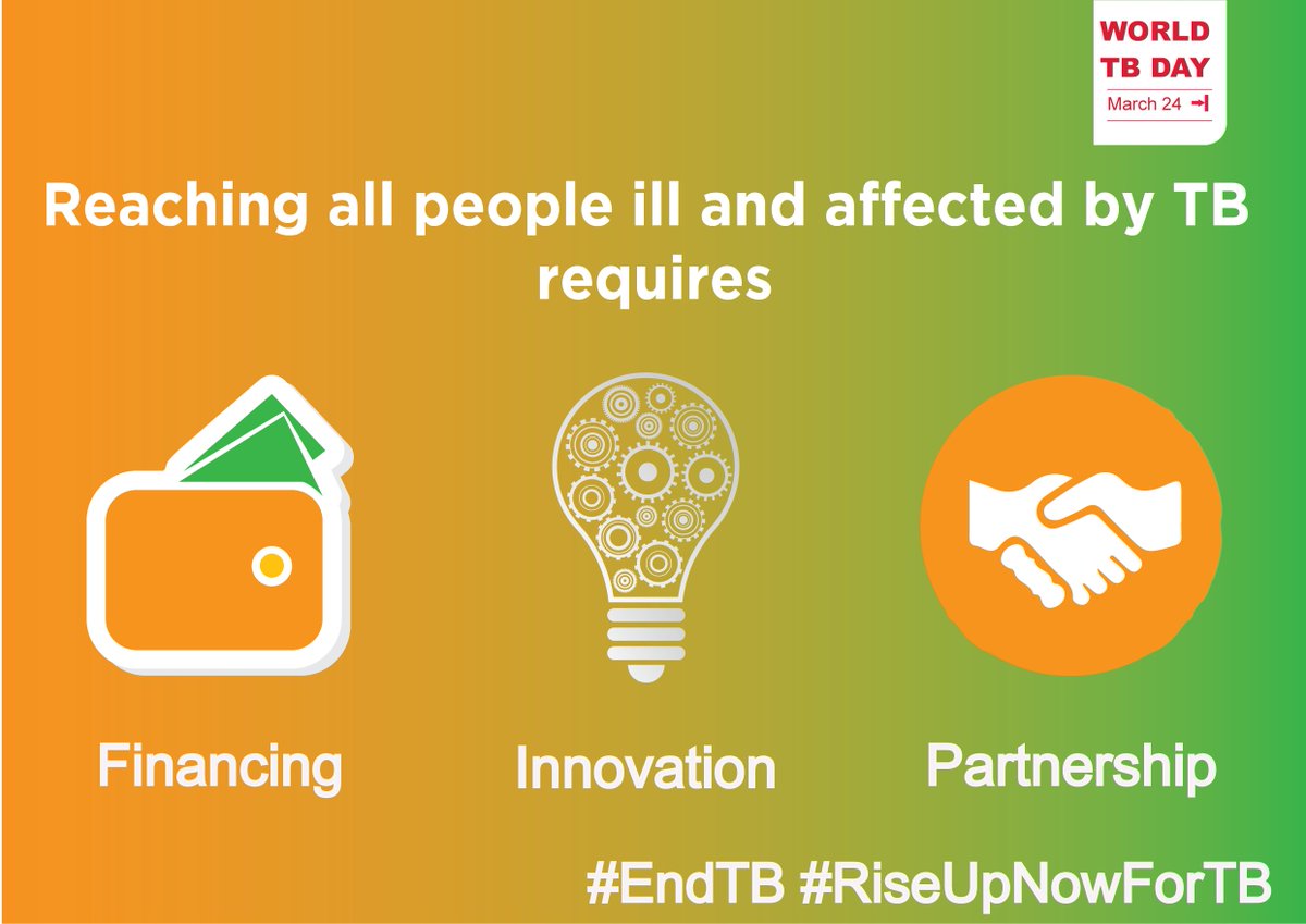 Amid #COVID-19 TB services must be equally accessible for all with a commitment to ensure that the most affected are reached.
#EndTB #RiseUpNowForTB #TheClockIsTicking
<a href="/Run4TB/">Run4TB</a> <a href="/WHO/">World Health Organization (WHO)</a> <a href="/GFAN_Africa/">Global Fund Advocates Network (GFAN) Africa</a> <a href="/StopTB/">Stop TB Partnership</a> <a href="/CSOs4UHC/">CSEM (UHC2030 Civil Society Engagement Mechanism)</a>
@WACI_Tweets <a href="/UnionConference/">The Union Conference</a> <a href="/RIRFHUD/">Rirfhud</a> <a href="/DHDCNigeria/">Debriche Health Development Centre</a> @steele_ricarda