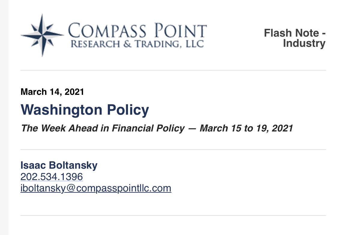 FintechPolicyUS's tweet image. “We would expect this group to be a leading voice on issues such as open banking and algorithmic underwriting” #IsaacBoltansky #CompassPoint #FintechUnited #ResponsibleInnovation