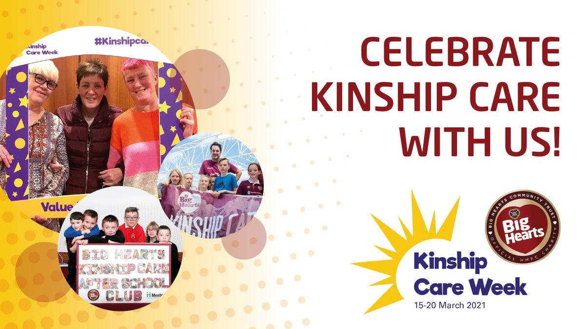 📢This #KinshipWeekScot we have a lot to say! 

Let's start by celebrating all the families, carers &amp; young people who have supported each other during a very difficult year. ♥️  We're humbled to have helped a bit along the way.🌈

📌bighearts.org.uk/news/kinship-w…