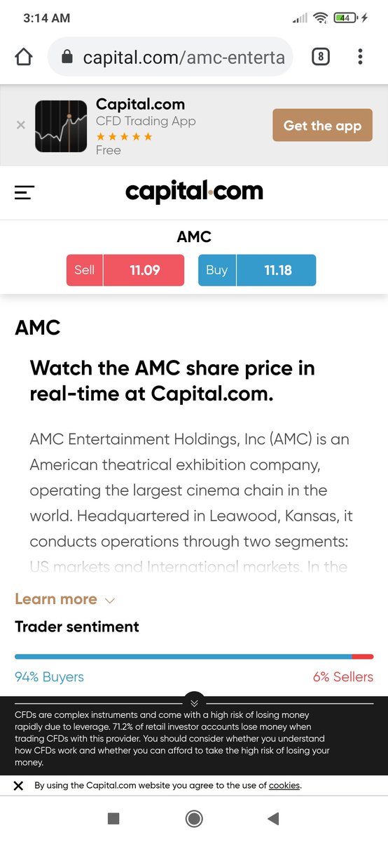 AgitatedSenpai's tweet photo. Were are still holding, apes hold the line. Let's go to valhalla.
#stocks #tothemoon #buy #hold #hodl #AMC #AMCto100 #buythedip #AMCSqueeze #amcstock #AMCtothemoon #HoldAMC #SaveAMC #Stonks #daytrading #amc #AMCARMY #amcstock $amc #dontsellamc https://t.co/IMEKPMaIR0
