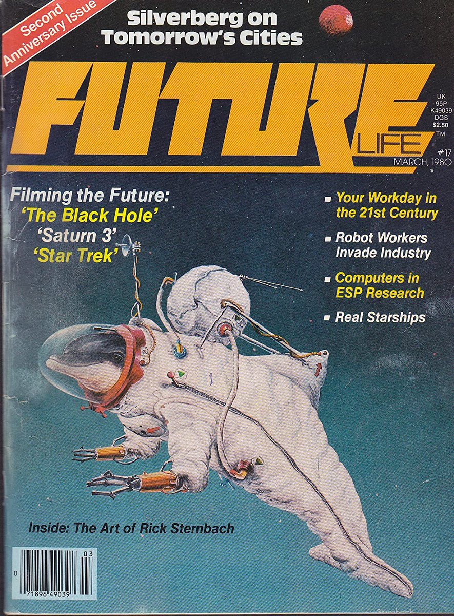NicosPanoptikum's tweet photo. 1980 dachte man, dass so die Zukunft der (maritimen) Raumfahrt aussieht? 🤔
#SpaceDolphin https://t.co/4uzdeAOzU2