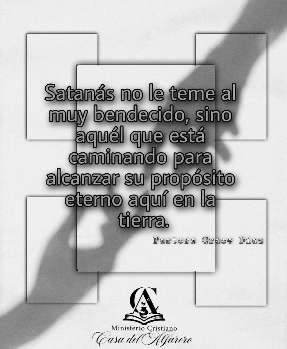 casa_alfarerove's tweet photo. Bendecido inicio de semana! No permitas que nada ni nadie te desvíe del propósito eterno que Dios diseñó para ti; conócelo y haz que ese enemigo te tema. Amén. #CasadelAlfarerove #PropositodeDios #Determinacion #Sefirme #Jesucristo #Tienesunenemigoreal https://t.co/3vOfO1hWUS