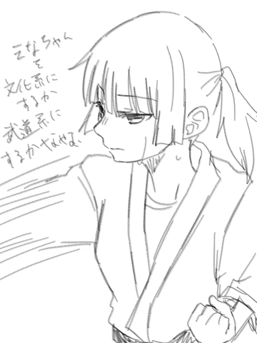 依來ちゃんの部活をどうするか悩む 