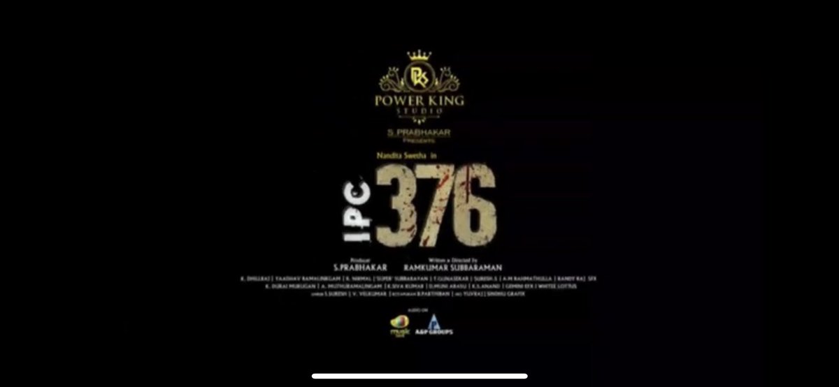 vconnectu's tweet photo. #IPC376 Grand Summer Release!

#IPC376Trailer 👉 https://t.co/CYYkv4RRc3

@Nanditasweta #RamkumarSubbaraman @Prabhakarpkstud #PowerKingStudio @AandPgroups @MangoMusicTamil @proyuvraaj @vconnectu https://t.co/uRTUckdmQD
