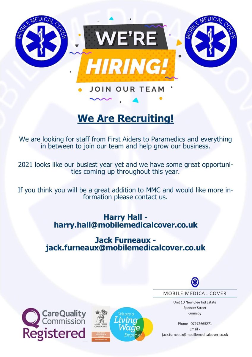 We’re hiring! #teamMMC