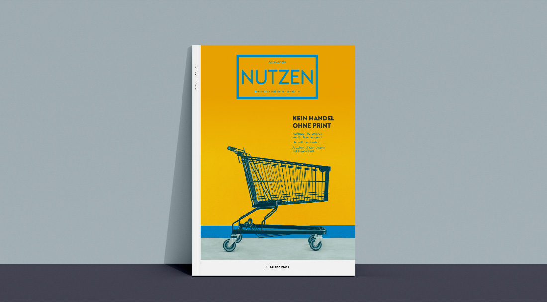 Kein Handel ohne Print! Das neue <a href="/magazin_nutzen/">Nutzen</a> (Ausgabe Bayern 1/2021) ist da. Themenschwerpunkt: Handel. Zudem, wie gewohnt, mit vielen interessanten Beiträgen, Daten und Fakten rund um #Print. vdmb.de/publikationen