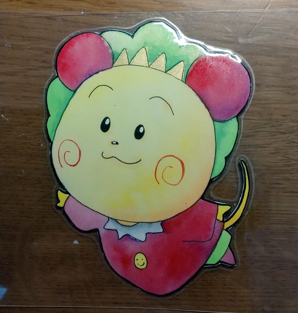 燕田 つばめ コジコジ コジコジ 水彩画 癒し イラスト