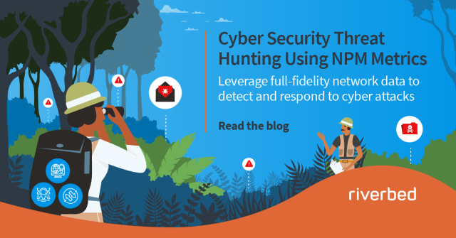 bridget_weir's tweet photo. Unified NPM collects full-fidelity packet and flow data to give you a leg up on cyberattacks. Details in this blog: @riverbed #NPM #cybersecurity #threathunting https://t.co/h9Idbn7A8Q https://t.co/YMbyCbjjrY