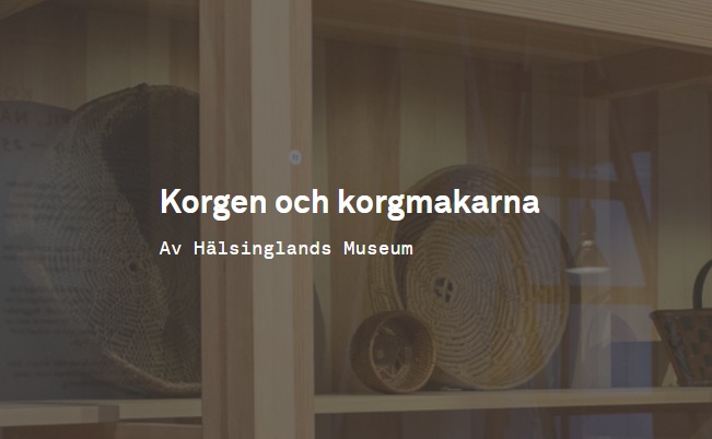Läs broschyren till museets utställning om korgar online. digitaltmuseum.se/021189671214/k… via <a href="/DigitaltMuseum/">DigitaltMuseum</a>