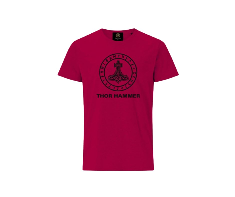 York Viking Thor Hammer Printed T-Shirt -Maroon

The Mjolnir is the hammer of Thor, the North god of thunder in Norse mythology. The Mjolnir is represented as one of the most terrifying and powerful weapons. 

https://t.co/9FWmfakesy
.
.
 #vikingshop #vikings #vikingtshirts https://t.co/kDnixFReLC