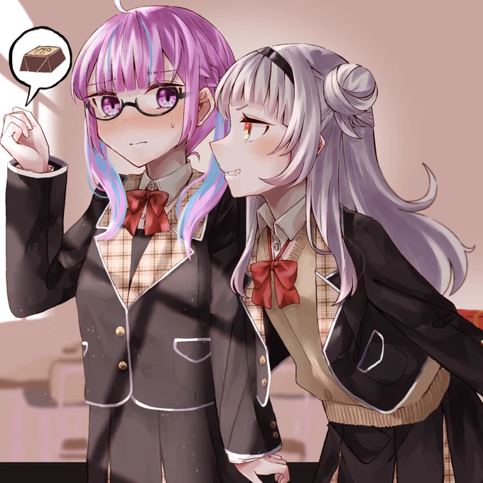#シオンの書物 #あくあーと 
バレンタイン!(は?) 