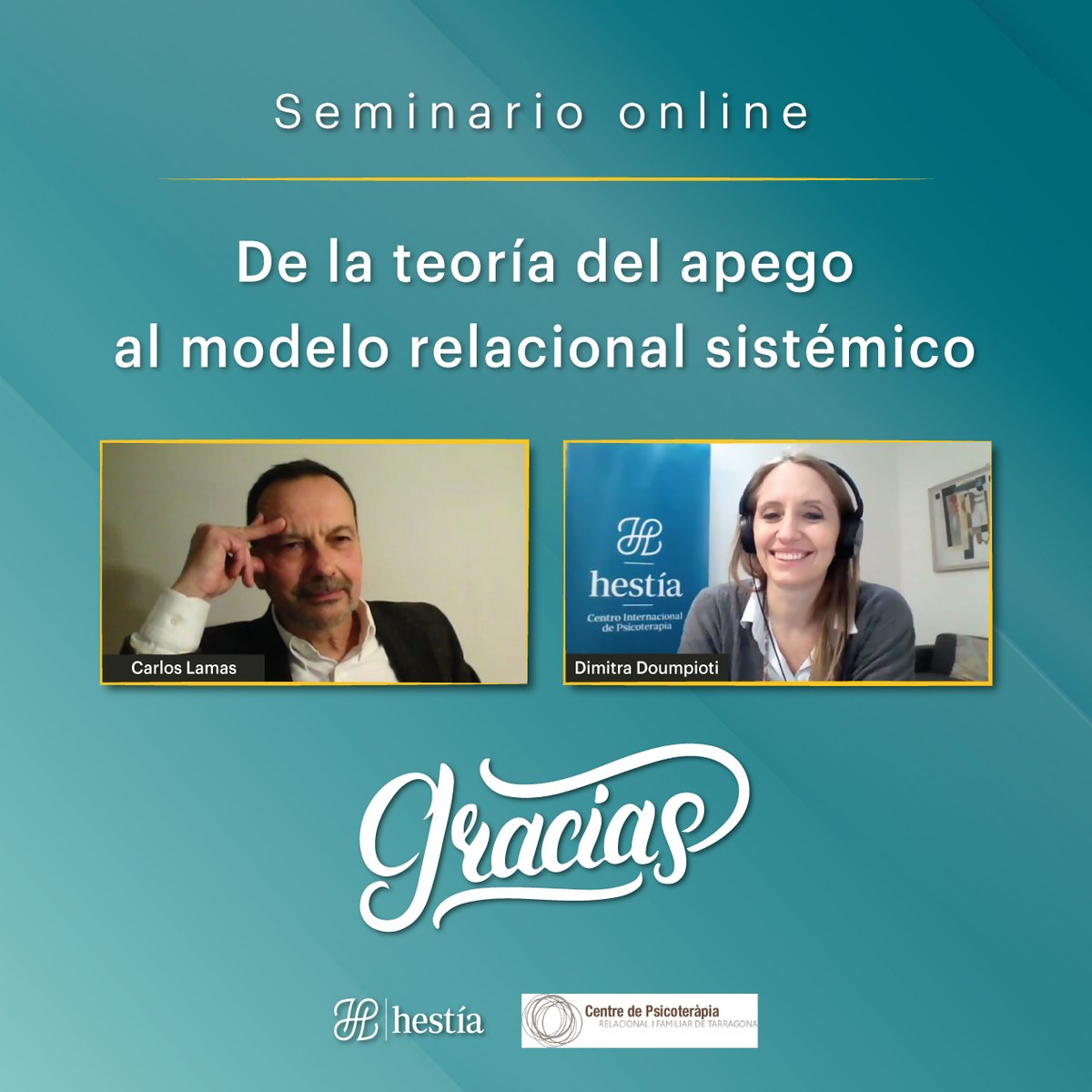 Gracias a todos los que participaron en el hermoso seminario del Dr. Carlos Lamas, quien compartió sus conocimientos con la generosidad, creatividad y sabiduría que lo representa.