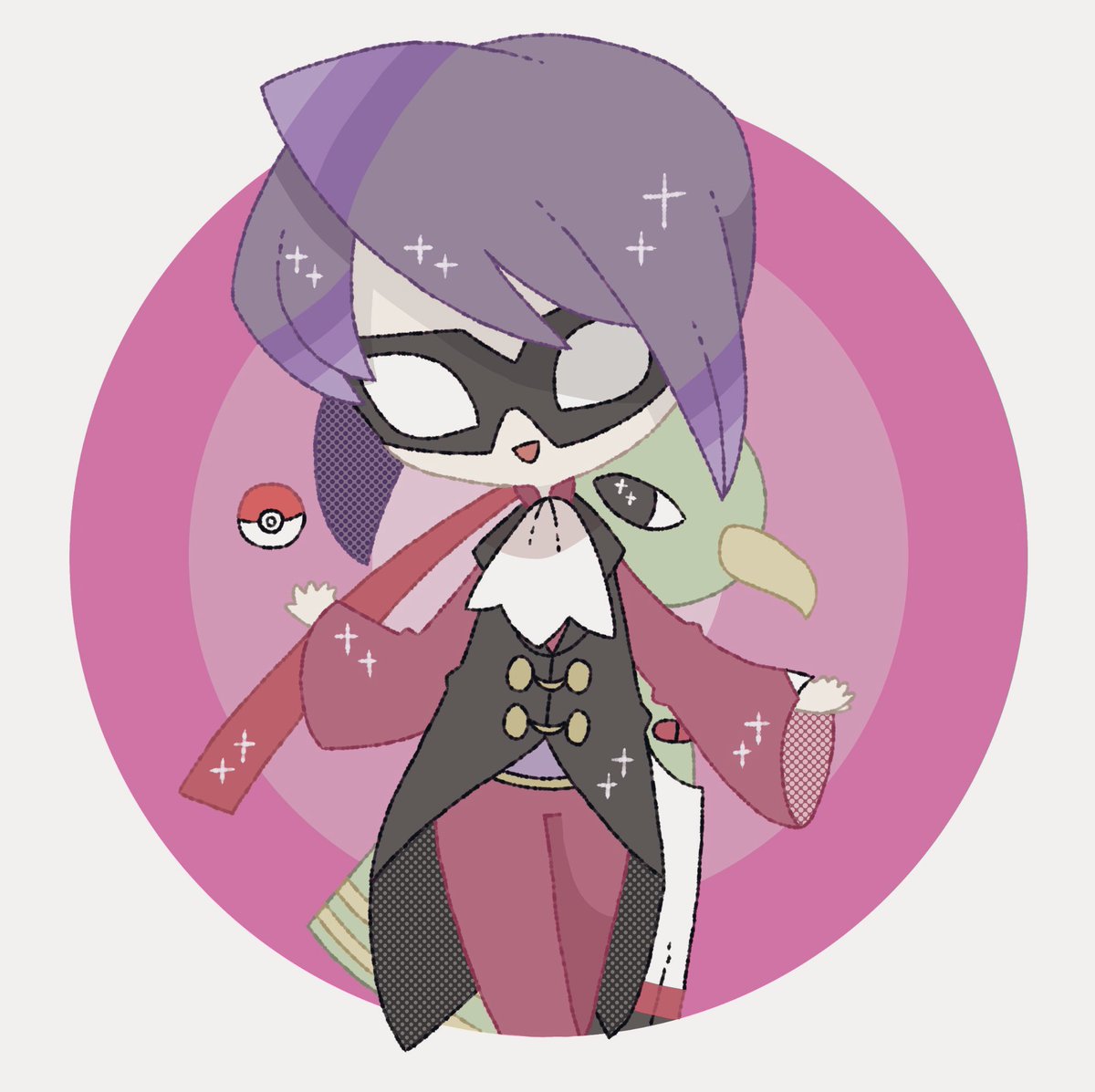 青藍 エスパータイプを使うトレーナー 四天王 イツキ ポケモントレーナー版深夜の真剣お絵描き60分一本勝負