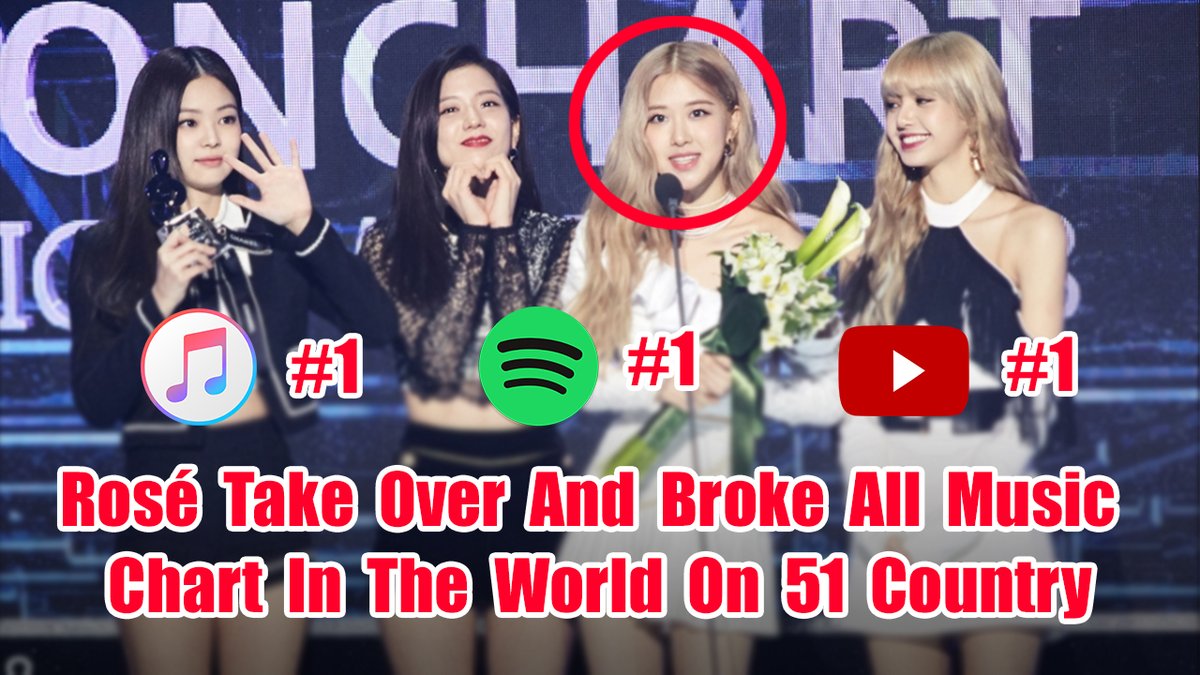 Kpop News Trending Rose Blackpink The First Solo Artist In The World To Make And Broke So Many Record With 1 Album T Co Q4wf44wnqs Rose Blackpink Lisa Jennie Jisoo