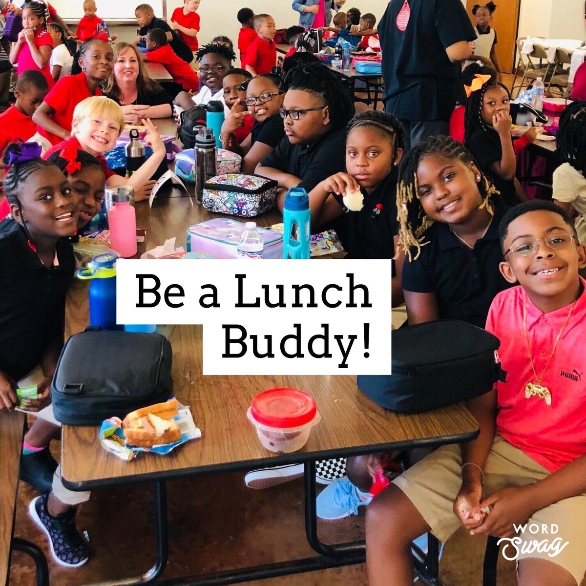 DowntownFalcons's tweet photo. Were you inspired by Coach Tony Dungy’s words about the role caring mentors played in his life? Consider being a Lunch Buddy! We are in need of caring community members to serve as mentors for our students...it could be you! For more information visit https://t.co/4T4sATXSHa. https://t.co/ikw6gJifkr