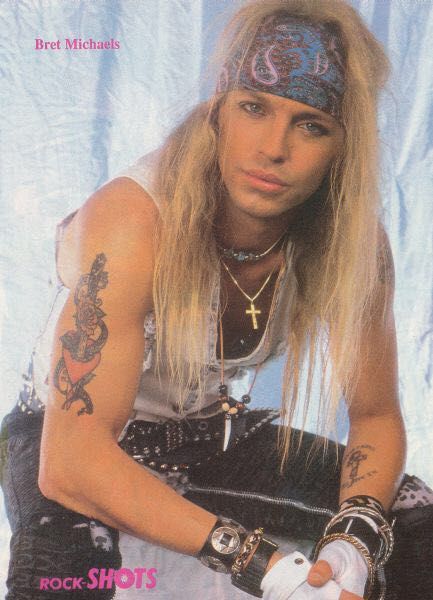 Happy Birthday to Poison lead singer Bret Michaels. He turns 58 today. 