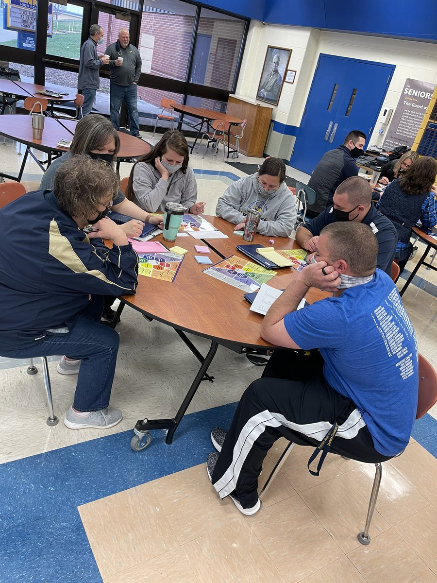 Traci_Schieb's tweet photo. Middle &amp; High school teachers work on planning classes that support MO career clusters. https://t.co/NLv1ZnBOVF