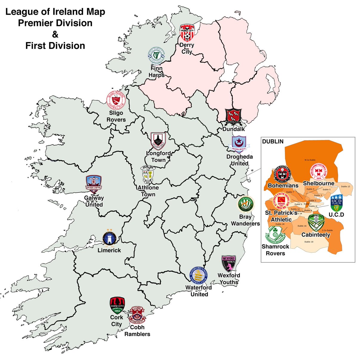EuroExperiences's tweet photo. The @league_ireland Premier Division starts this week with Div 1 next week. 
Fixtures run all the way to November. Fancy a trip to see @bfcdublin @sligorovers @WaterfordFCie @derrycityfc @DundalkFC @LongfordTownFC @ShamrockRovers @FinnHarpsFC? 
Get in touch 
#groundhopping https://t.co/JnULFobfBy