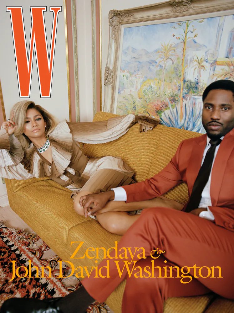 IAMFASHlON's tweet photo. Zendaya and John David Washington for W Magazine. 

Photographed by Nadine Ijewere. https://t.co/4W8N2ImiFI