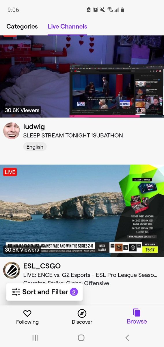 _Bicp's tweet photo. No big deal. #1 streamer on twitch while asleep.... #SleepingLudwig #LudwigSleep #Sleepwig https://t.co/GWau14vvMH