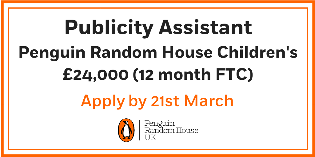 penguinukjobs's tweet photo. 📢🐧Our Children's team are hiring! If you're interested, please apply with your CV and cover letter (addressed to Alice) by Sunday 21st March.

More info here: https://t.co/M84xpOkPNN https://t.co/eDzSrZdMOC
