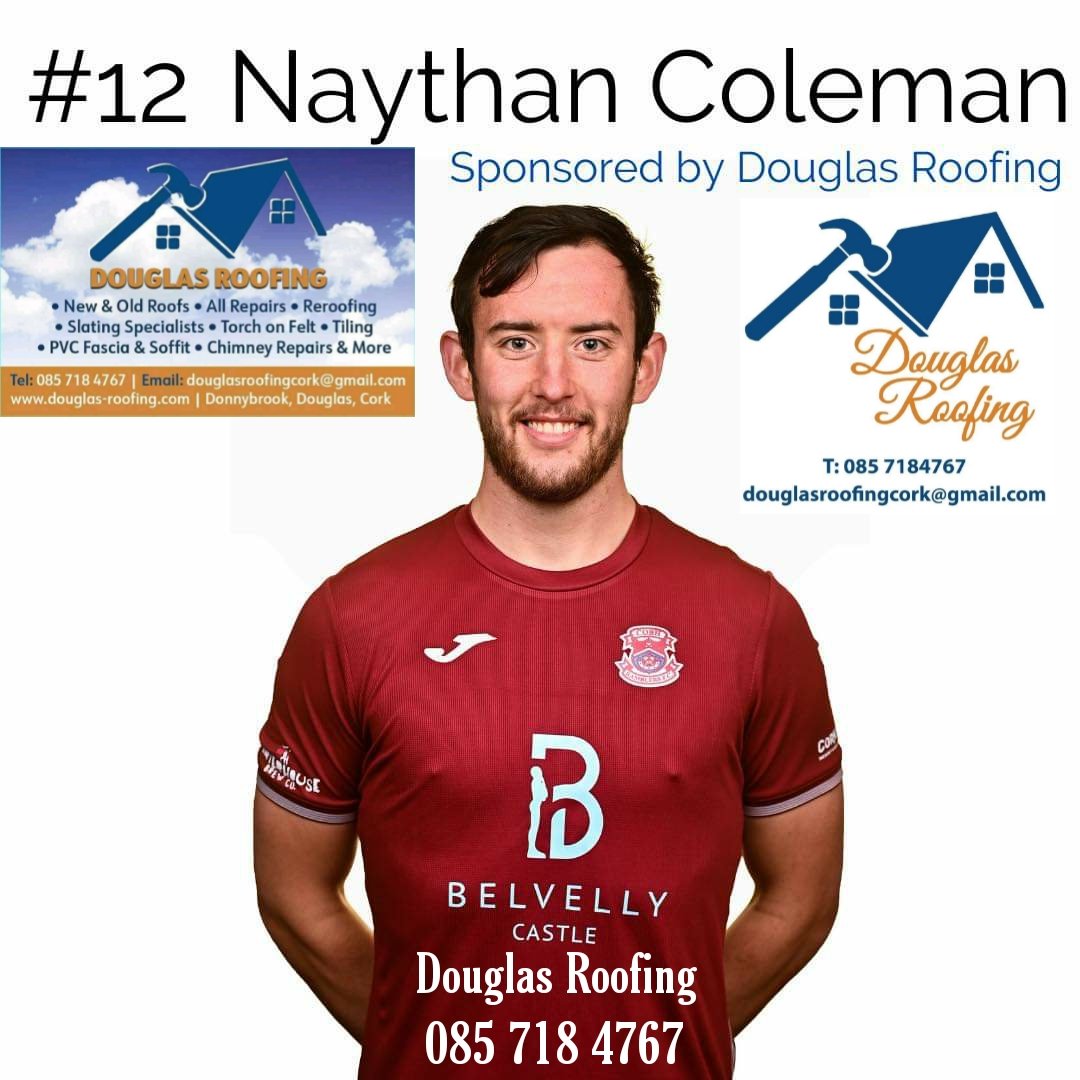 📝 Naythan Coleman &amp; Douglas Roofing &amp; <a href="/CobhRamblersFC/">Cobh Ramblers FC</a> = A Great Team

🤝 We are delighted to announce our sponsorship of former <a href="/CarrigalineUtd/">Carrigaline United AFC</a> forward Naythan Coleman for the Cobh Ramblers @SSEAirtricityLg

douglas-roofing.com 
☎️ 085 718 4767 

#CRFC 🟣 🔵