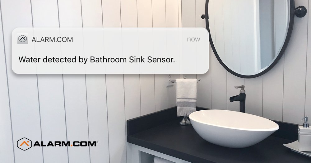AlarmDotCom's tweet photo. What's the difference between a leak and a flood?

Often, it's just a few minutes - which is why water damage is the #1 driver of home insurance claims. 

Now, there's an easy way to prevent it: https://t.co/JFalSzvE1Z https://t.co/q7NprkxT0W