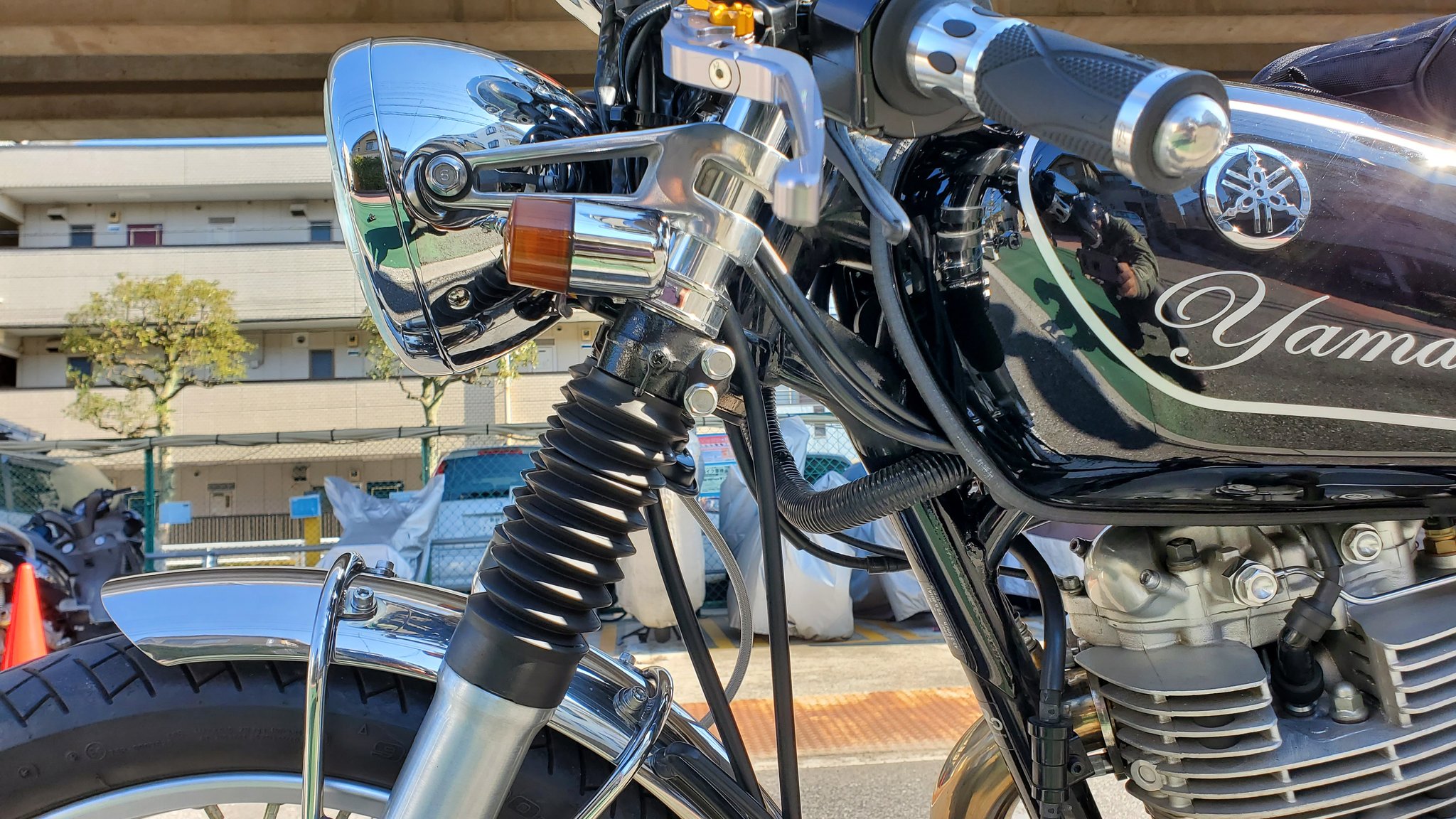 WM ヘッドライトステー SR400 【国内発送】 - パーツ WM ヘッドライトステー SR400 【国内発送】 - パーツ