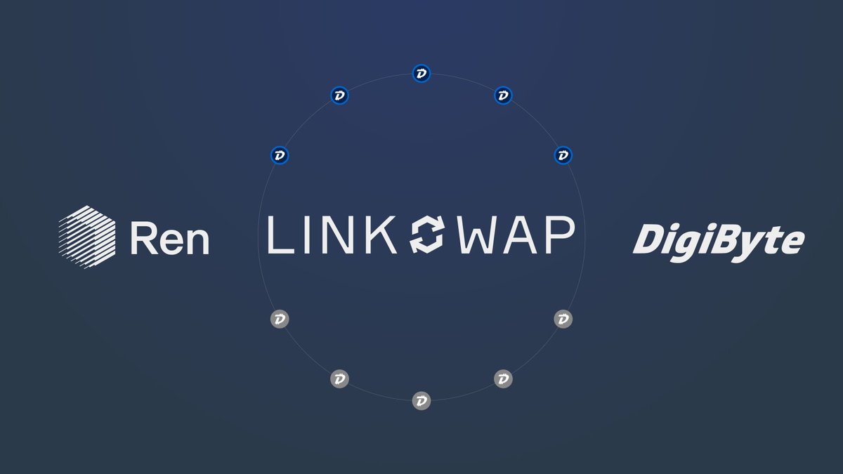 varenfinance's tweet image. ⚡️⚡️ 𝗥𝗘𝗡 𝘅 𝗟𝗜𝗡𝗞𝗦𝗪𝗔𝗣 𝘅 𝗗𝗜𝗚𝗜𝗕𝗬𝗧𝗘 ⚡️⚡️

Bring @DigiByteCoin to DeFi with the new @renprotocol bridge on Linkswap! 🌉🌉 💦💦

1⃣Mint $renDGB with $DGB
2⃣Swap &amp;amp; LP $renDGB
3⃣Earn LP rewards!

👉 linkswap.app/#/bridges 👈

Blog: blog.yflink.io/ren-and-linksw…

$YFL