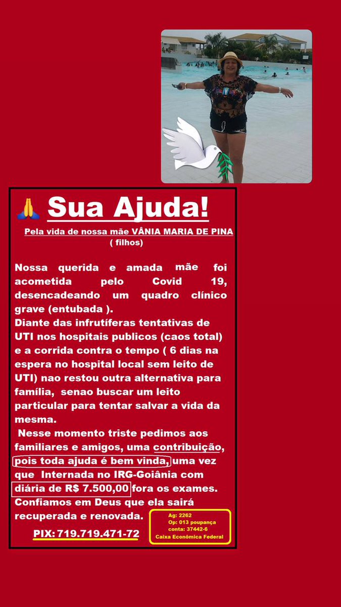GabrielVitelio1's tweet photo. A gente acha que não vai acontecer com a família da gente e pá mas acontece né.. então quem puder ajudar ai com qualquer valor ou até mesmo com um rt pra poder tirar minha vovó dessa, fé que vai dar certo��� só agradece a todos que ajudarem ai.. https://t.co/LeVt91FKU3