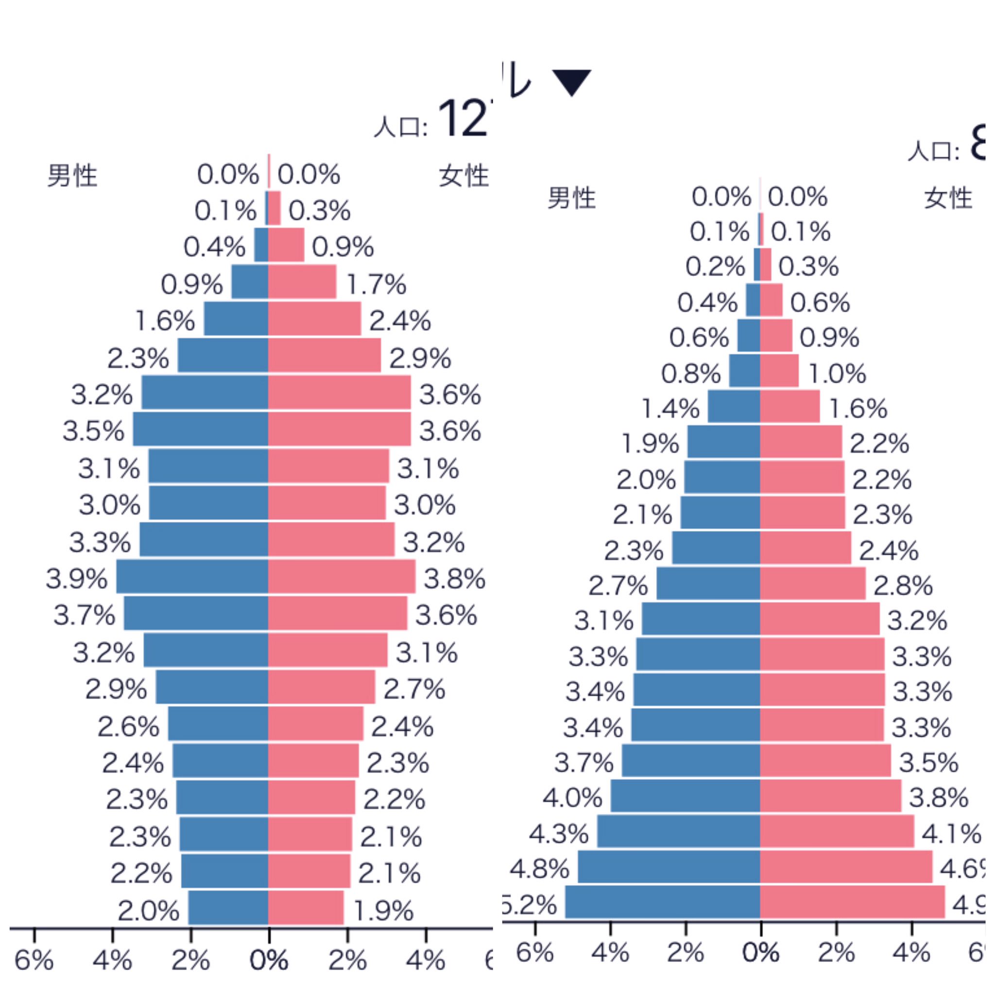 D Goodfield 人生暇つぶし On Twitter あとイスラエルと日本は人口ピラミッドが全然違うからね 他にも産業構成とかも違うし 単純に比較するにしてもその辺の条件揃えないとね Https T Co P0xjtbk6kn Twitter