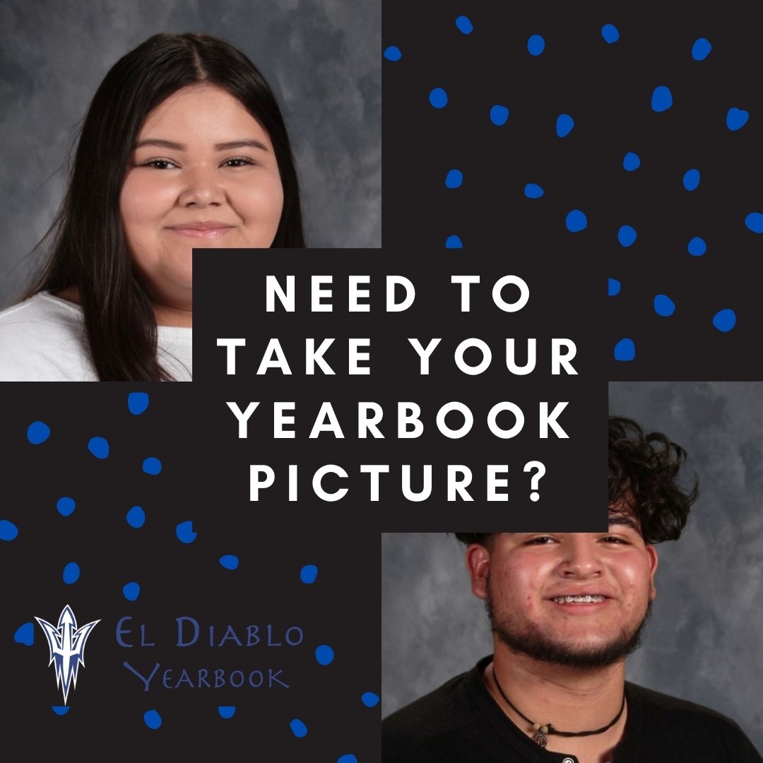 Underclass man have you taken your yearbook picture yet? If not your in luck you can take your pictures this Thursday and Friday. Appointment time will need to be scheduled in order to talk a picture. (Appointment scheduling will be available starting Wednesday at 6am)
