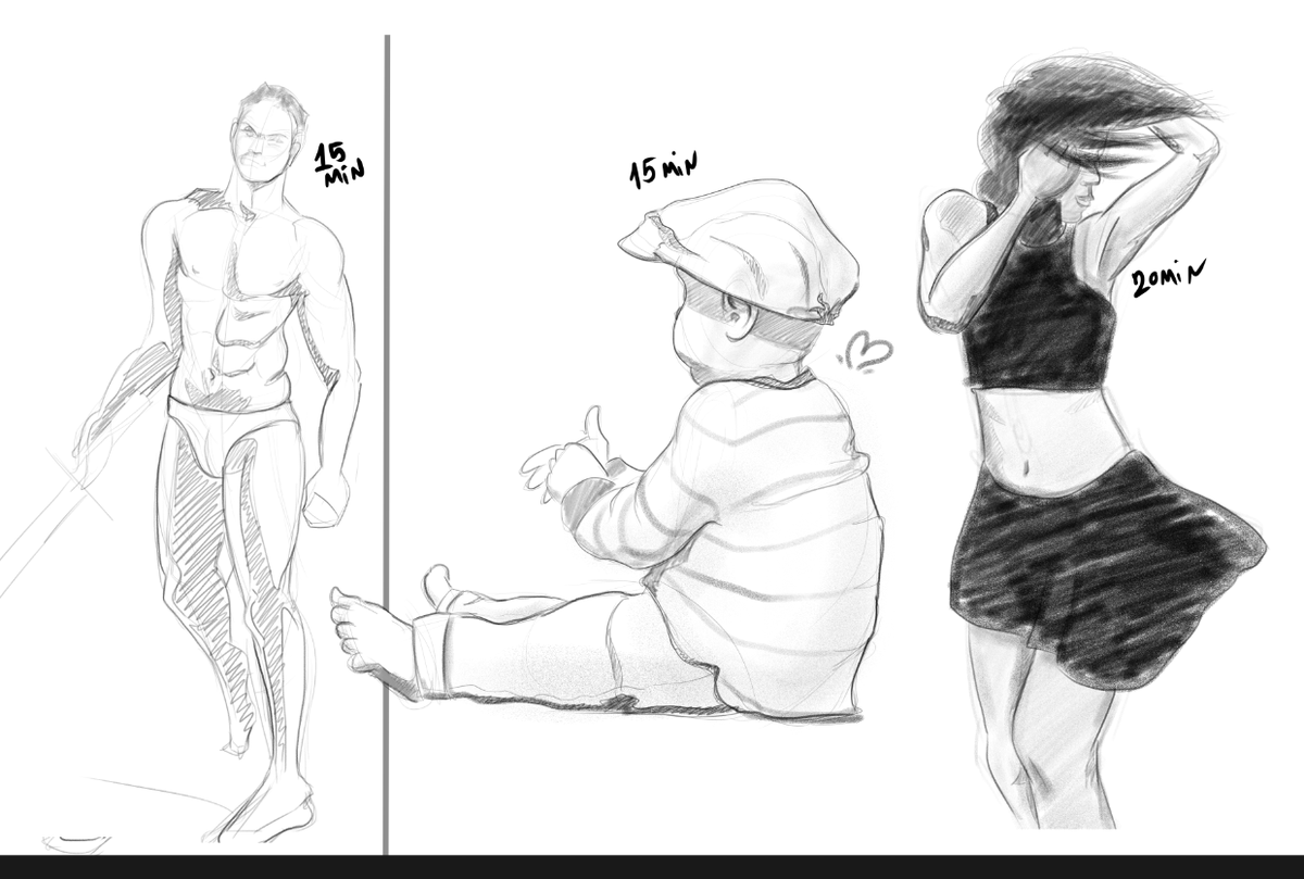 Blipartist's tweet photo. #blipsketchcorner daily practice! #gesturedrawing #gesture #practice #drawingbasics #study https://t.co/4rgXbBwjRy