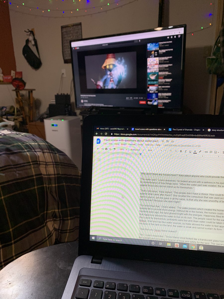 KalaSkaggs's tweet photo. Now writing my second book! #yafantasyseries #fulltimeauthor #disabledveteran #ptsdhealing #Fibromyalgia #dpdr #BPD https://t.co/wJAd7hKQVC