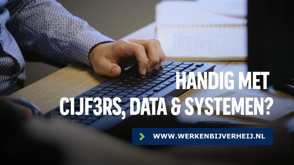 VACATURE | Administrateur bedrijfsbureau
Handig met cijfers, data en systemen? Check dan deze vacature: verheijbv.nl/vacatures/admi… #vacature #data