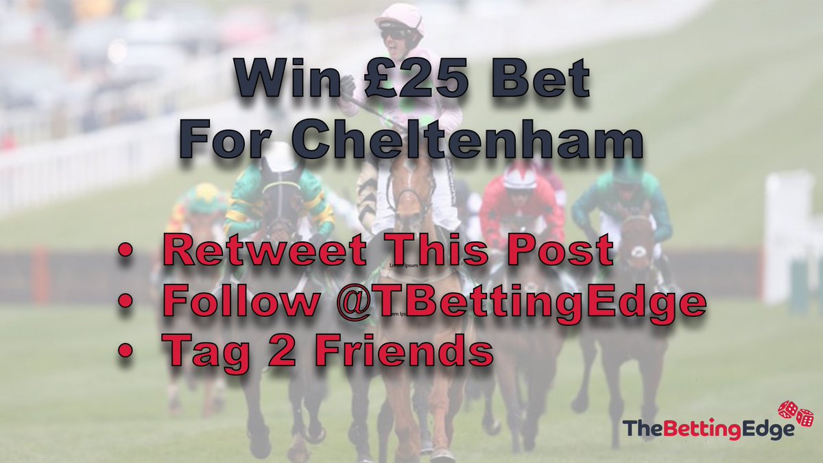 £25 Free Bet Giveaway #CheltenhamFestival

To enter👇🏻

Winner announced 11:00 tomorrow🏆
