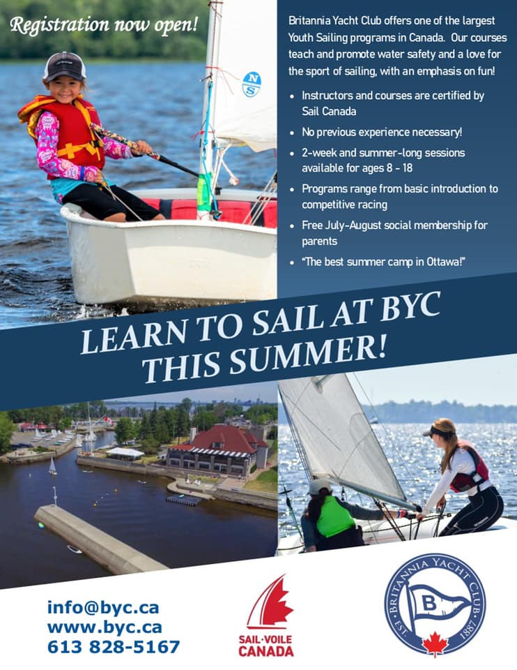 BYCTweet's tweet photo. Looking to keep the kids busy this summer? Why not consider BYC's Youth Sailing Program! https://t.co/T2R6LfDhti