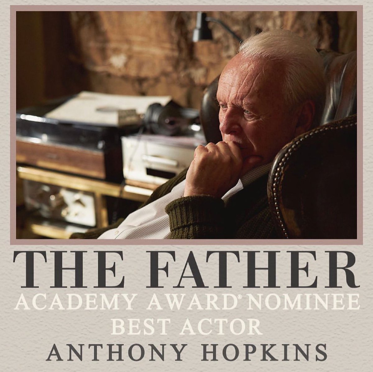 Congratulations my love <a href="/AnthonyHopkins/">Anthony Hopkins</a> , and to all the nominees. 
I was honored to work with you on Elyse. 
apple.co/2Ifx9Ig
