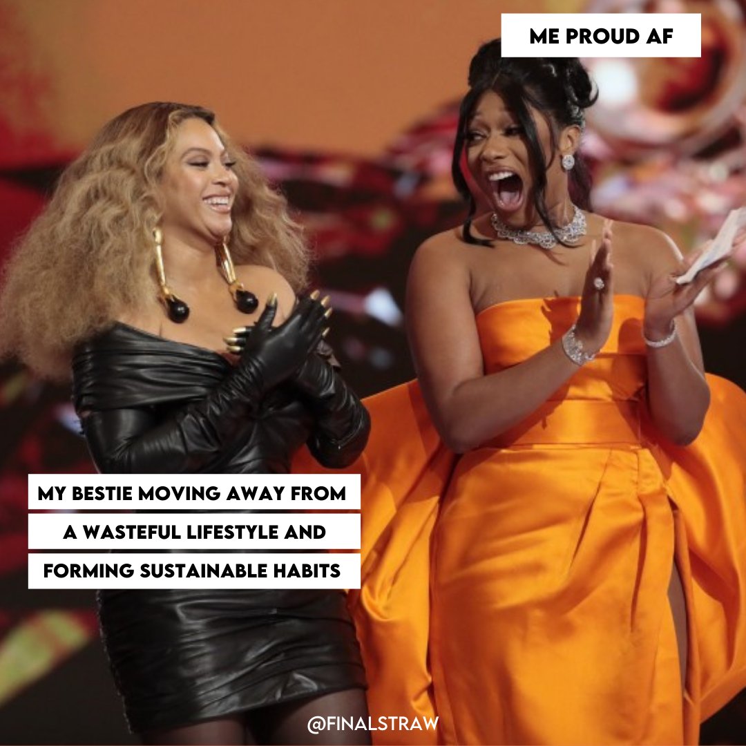 Nothing we love more than supporting our sustainable besties! 🤩

People changing their habits and taking steps to become more eco-friendly deserve a standing ovation in our book!

Tag your sustainable bestie below so we can hype them up too!✨💚🌎

#Grammys2021 #Grammys