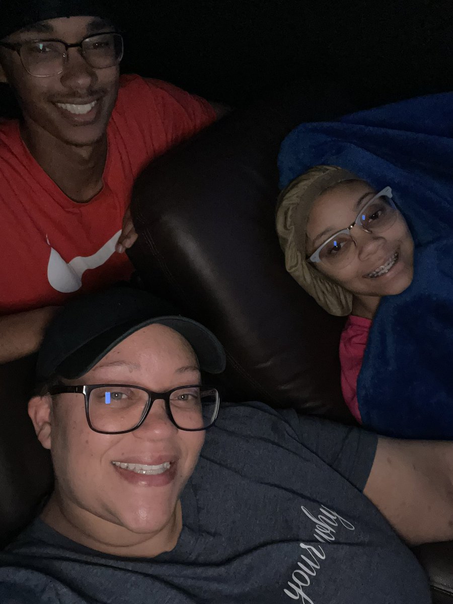 Best part of Spring Break- MOVIE DAY with my babies!!! #ComingToAmerica2