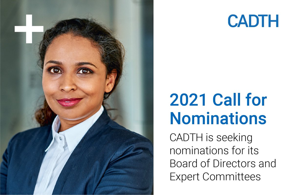 CDA_AMC's tweet photo. CADTH Call for Nominations 2021 has started!

Are you a health-related professional w/ knowledge in #HTA, reimbursement policy, or clinical trial design?

Canadian Drug Expert Committee is looking for:
- 4 expert members
- 2 patient members

Apply here 👉 https://t.co/wpg3ymeGVt https://t.co/wxhOdcoBiQ