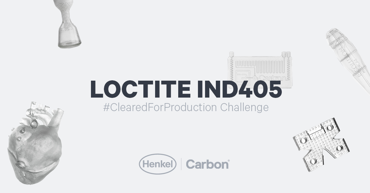 Carbon's tweet photo. We put some of our partners to the test by asking them to participate in the @Henkel x Carbon #ClearedForProduction Challenge. Ten partners showcased their design expertise by creating parts with LOCTITE® IND405 Clear. All week, we're sharing the parts that they made! Stay tuned. https://t.co/XqSI21Bbgx