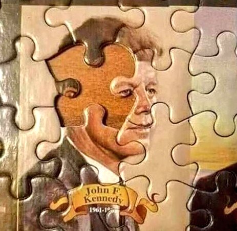 I just finished my JFK puzzle.