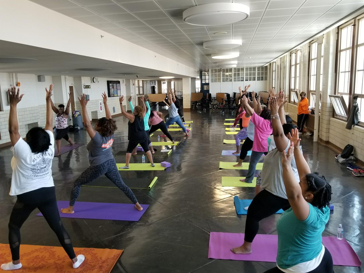 Virtual Get Fit Saturdays at Dobbins are here! Check out our latest blog post &amp; follow @CReyes_PHLMOE for more updates! phillypowered.org/get-fit-saturd…

(Photo is from a Get Fit Saturday before COVID-19)