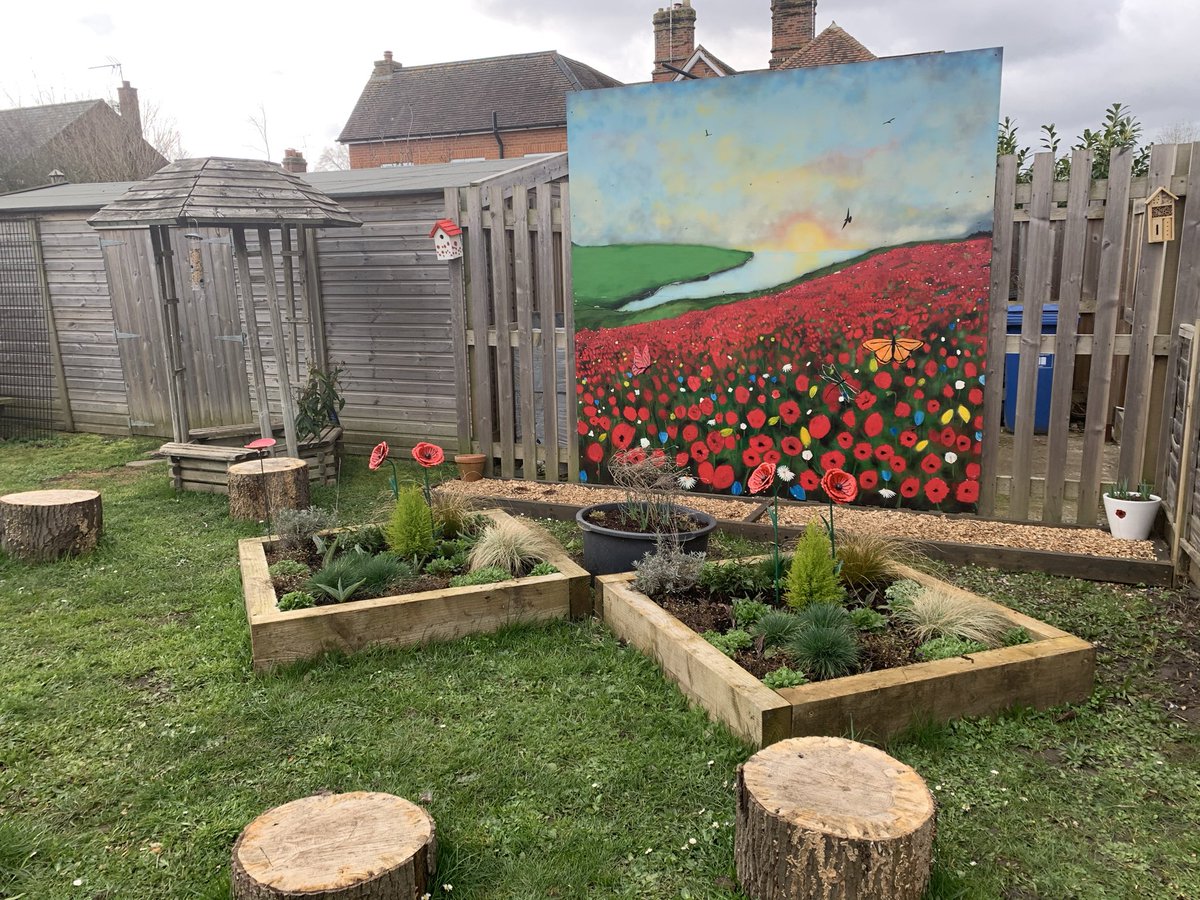 The school’s beautiful Remembrance Garden. We would  like to thank everyone who worked so hard to make this happen