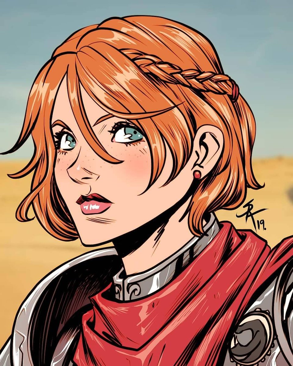 SergAcuna's tweet photo. #OCmonday!!! :D this red head Paladin and her Bard partner are part of an story with my uncle, the story is so insane that I can't wait for you to see it π₯π₯π₯
#oc #characterdesign
#makecomics https://t.co/SRi2xGRGot