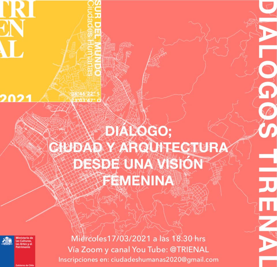 La Trienal Sur del Mundo 2021 te invita a particiar del Diálogo; Ciudad y arquitectura desde una visión femenina arquitectosdeconcepcion.cl/2021/03/15/dia… #arquitectura #concepcion #conce #ccp #ciudad #trienal #chile